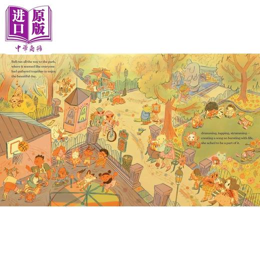 【中商原版】贝尔发现的声音 Lizzy ODonnell The Day Bell Found Her Sound 英文原版 儿童绘本 动物图画故事书 精装精品绘本 商品图3