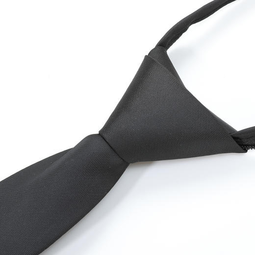 【礼盒款】罗蒙6厘米拉链领带男士领带简约纯色百搭舒适大众商务职场 商品图2