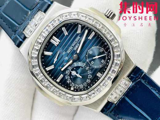 GR百达翡丽Patekphilippe运动系列鹦鹉螺5724霸道总裁 PP5724GR“钢王之王” 男士机械腕表 商品图3