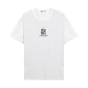 【断码清仓】HX 夏季圆领短袖T恤S102423046101/02