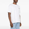 GCDS 男士字母徽标印花棉质圆领短袖T恤 白色 A1CM2317JA310 商品缩略图1