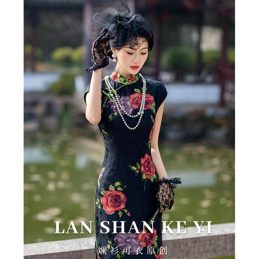 MY2602 2024春夏新款国风女装中式复古修身旗袍S-3XL 商品图2