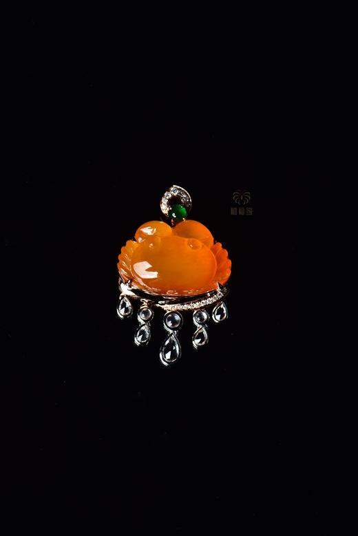 【八方来财】黄翡坠   GZ12403081 商品图0