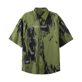 【新品上新】HX 春夏季翻领短袖衬衫/Z103420017101/02