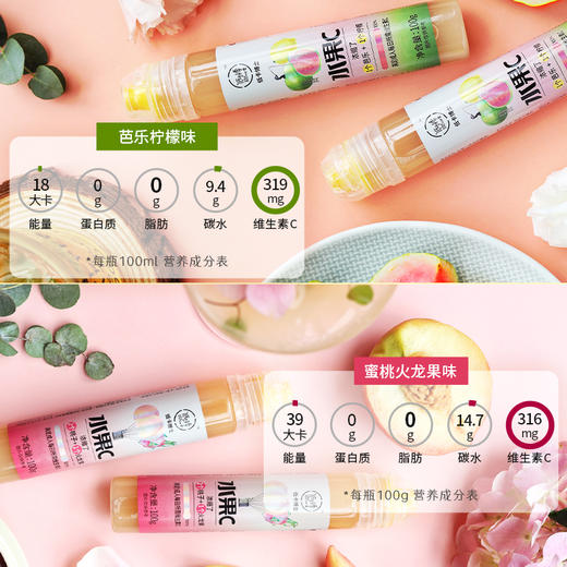 专属-低卡博士水果c浓缩果汁0蔗糖饮品芭乐水蜜桃柠檬火龙果 商品图1