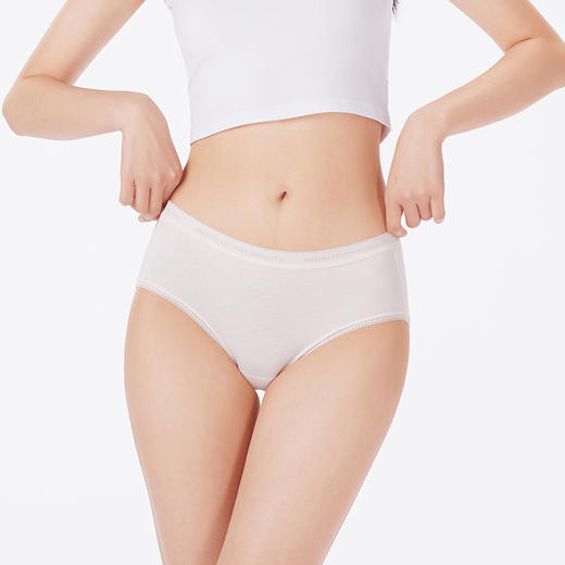 都市丽人内裤舒肤棉平角裤50支棉女士内裤LKT5H8 商品图1