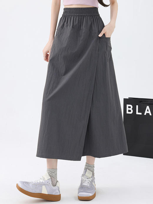 【百图lulu定制】【自在裙裤】弹力腰头 大口袋 速干面料 休闲裙裤 商品图1