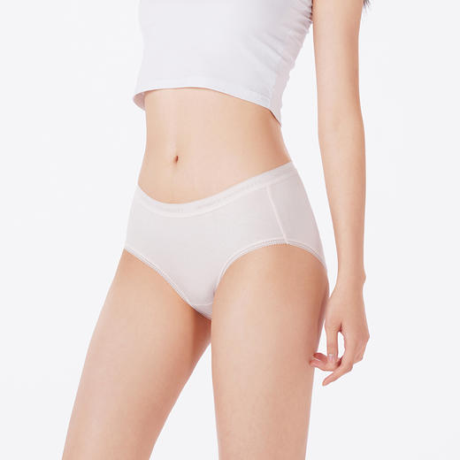 都市丽人内裤舒肤棉平角裤50支棉女士内裤LKT5H8 商品图2