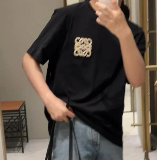 重磅渠道  my公司无标  loew毛巾绣长款短袖T恤  男女同款 商品图0