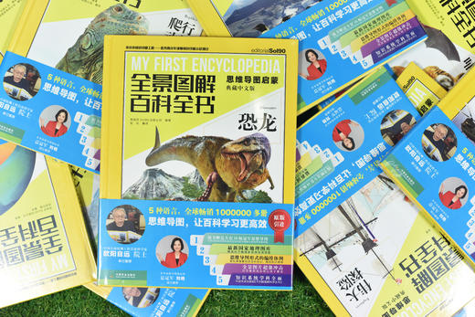 全景图解百科全书：思维导图启蒙典藏中文版【樊登老师直播推荐、欧阳自远院士推荐】每册赠一张思维导图 商品图5