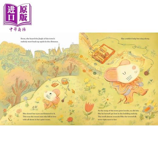 【中商原版】贝尔发现的声音 Lizzy ODonnell The Day Bell Found Her Sound 英文原版 儿童绘本 动物图画故事书 精装精品绘本 商品图4