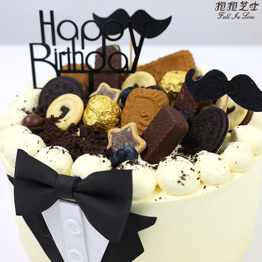 【送男士】 优雅绅士西装蛋糕 愿每位男士至老都是绅士，意气风发~~ 商品图7