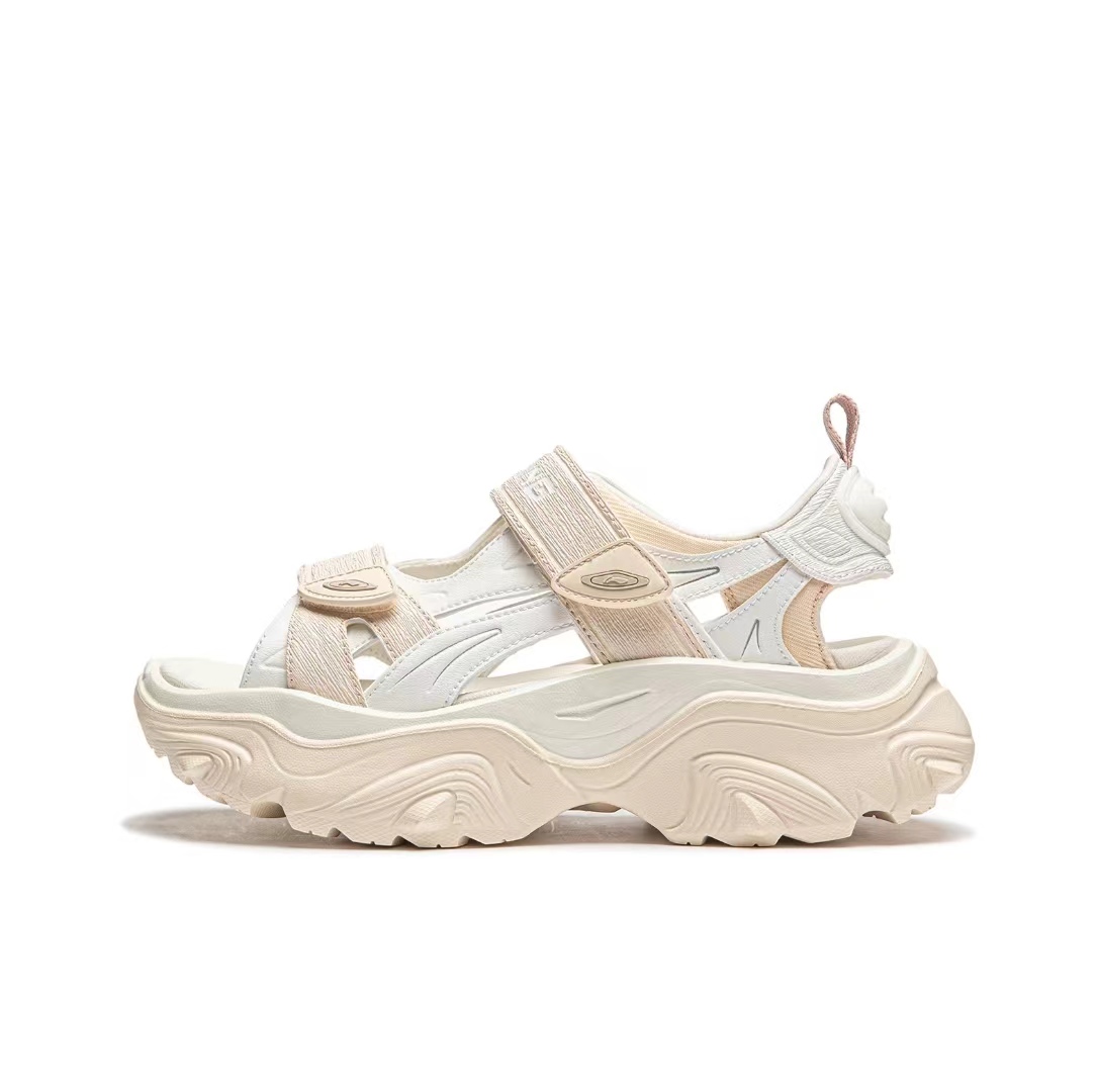 李宁SOFT COCA女子柔软舒适潮流凉鞋AGUU002-3