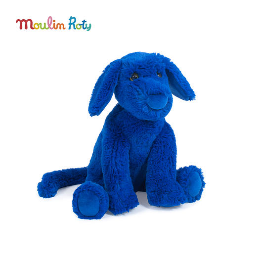 Moulin Roty 毛绒玩偶 蓝蓝狗布鲁 来自法国经典童书 894022 商品图6