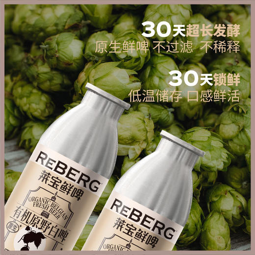 莱宝鲜啤 有机原野白啤 商品图3