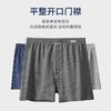 79元抢3条！【经典条纹纯棉阿罗裤】宽松版男士内裤纯棉四角裤 24小时清爽透气 亲肤轻薄速干 多倍弹力 不受拘束 居家 运动 沙滩可穿男士内裤一条顶三条 商品缩略图1