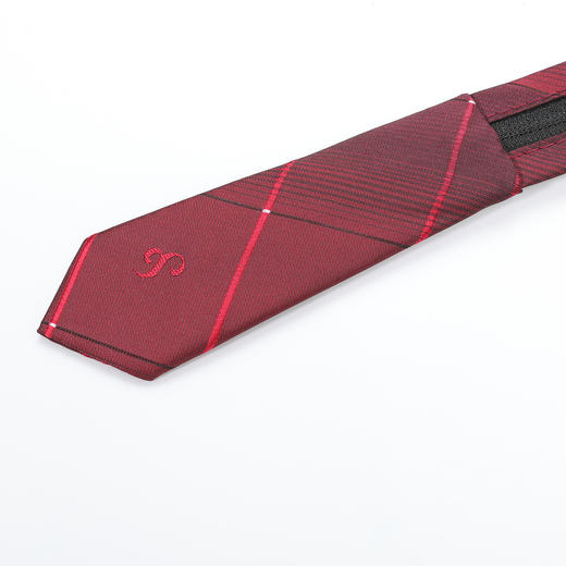 【礼盒款】罗蒙7厘米拉链领带婚礼婚庆百搭舒适时尚有型男士领带 商品图6