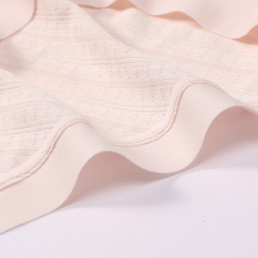 都市丽人内裤薄透丝滑平角裤锦莫提花女士内裤LKT5J5 商品图5