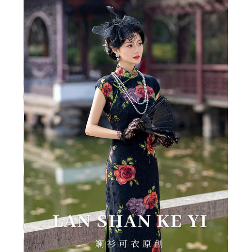 MY2602 2024春夏新款国风女装中式复古修身旗袍S-3XL 商品图1