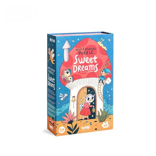  londji  甜蜜的梦 拼图 2阶 适合年龄3岁+ 西班牙玩具 PZ598U 商品图0