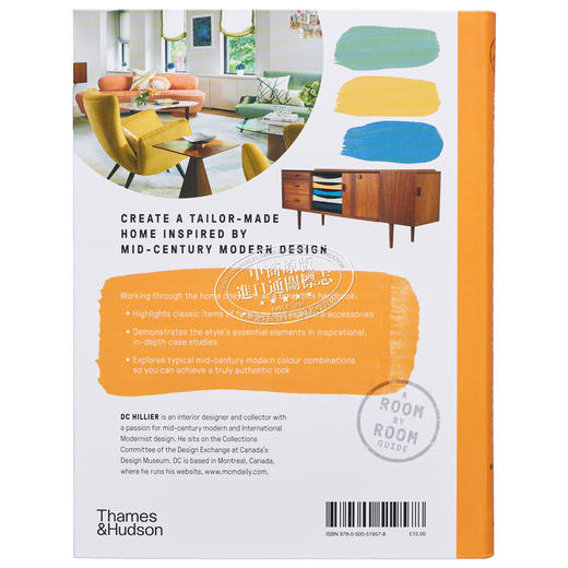 【中商原版】世纪中叶现代风格家居 进口艺术 Mid-Century Modern at Home 房间装修装潢指南复古设计 T&H 商品图1