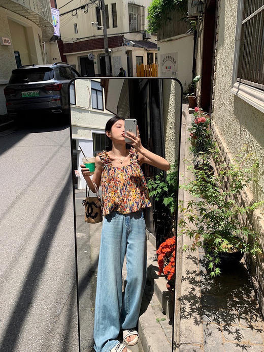 张贝碎花上衣 商品图8