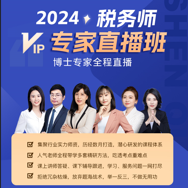 2025税务师【VIP专家直播班】