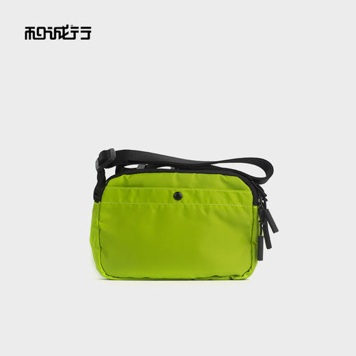 和诚行 2024新款日系尼龙斜挎小方包男女同款多口袋休闲单肩包4410038 商品图3