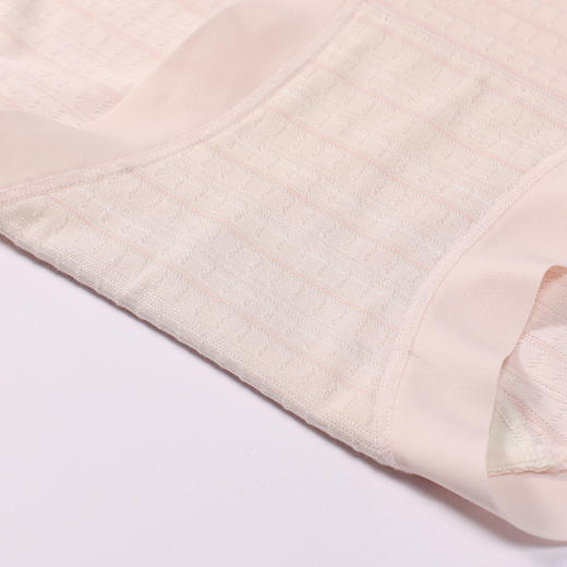 都市丽人内裤薄透丝滑平角裤锦莫提花女士内裤LKT5J5 商品图6