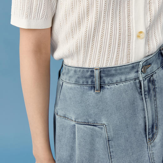 【商场同款】伊芙丽夏牛仔裙1F4240531 商品图2