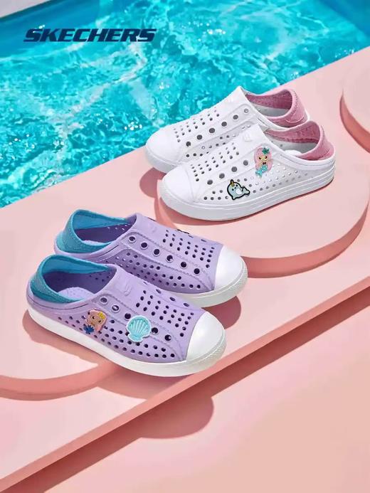 [斯凯奇儿童]B8F男女童涉水沙滩透气洞洞鞋 商品图4