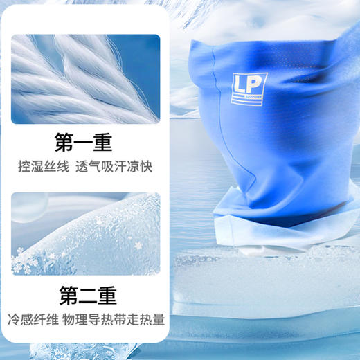 LP0022CK骑行防晒面罩脖套夏季薄款登山围脖防紫外线户外通用 商品图2