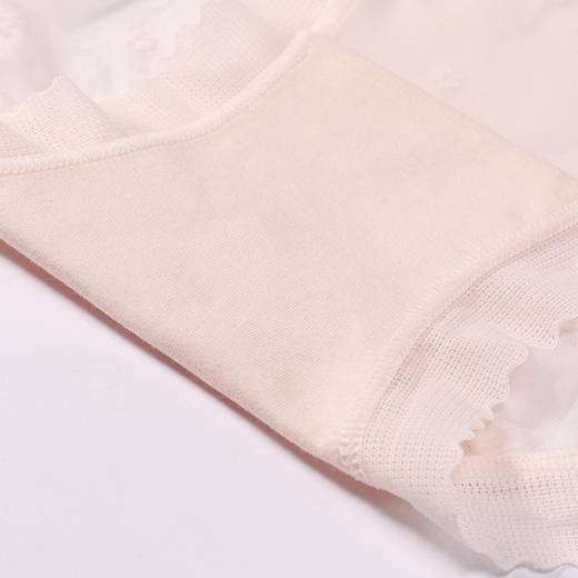 都市丽人内裤蕾丝网布平角裤蕾丝女士内裤LKT3G5 商品图8