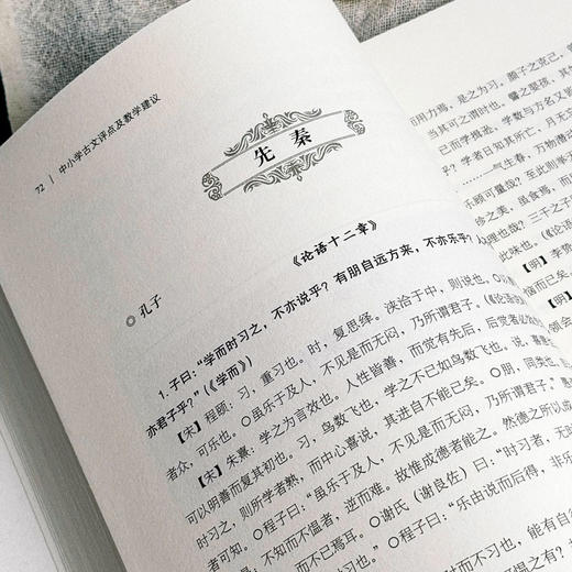 中小学古文评点及教学建议 语文教师古文教学工具书 赵希斌 章靓靓 张宁 商品图10