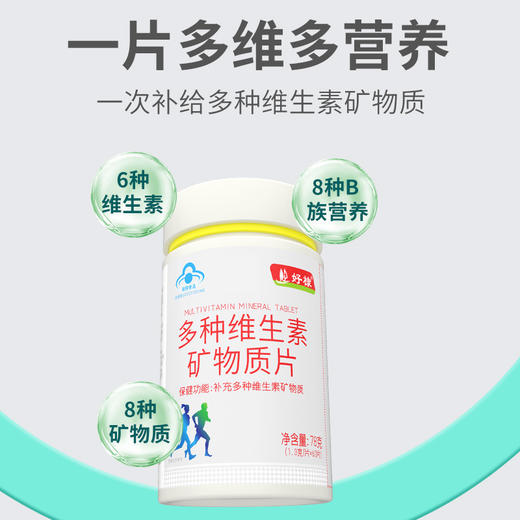 好棣多种维生素矿物质片 商品图1