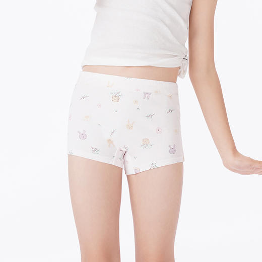 都市丽人眯雅佳童裤舒肤棉平角裤纯棉平角女童内裤JKT508 商品图1
