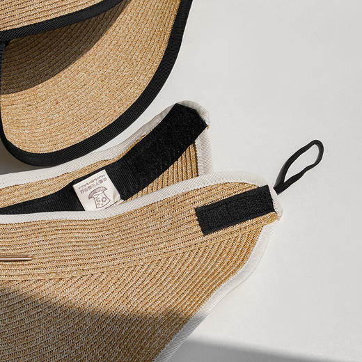 疯帽子 夏天新款可折叠遮阳空顶帽 逛街出游草帽子女 逛街太阳帽CY037 商品图9