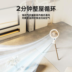 向物（SOTHING）智能语音空气循环扇家用静音电风扇小型落地电风扇卧室电扇 【语音智能版】