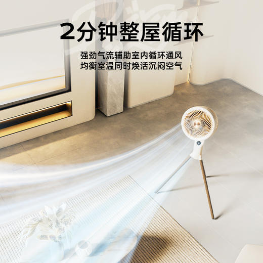 向物（SOTHING）智能语音空气循环扇家用静音电风扇小型落地电风扇卧室电扇 【语音智能版】 商品图0
