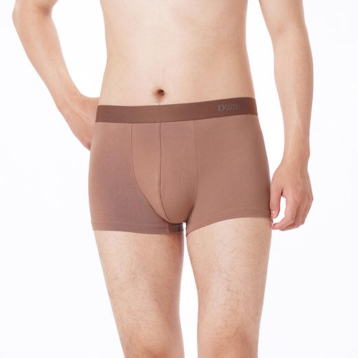 都市丽人都市锋尚内裤简约基础平角裤水柔棉男士内裤FKTCD1 商品图1