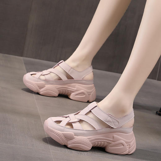 罗马厚底老爹鞋，百搭透气镂空运动凉鞋ins潮BT-S205-33 商品图1