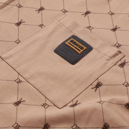 都市丽人都市锋尚睡衣超值精选长袖26支CVC单面薄男士棉质套装FHT1D1 商品图9