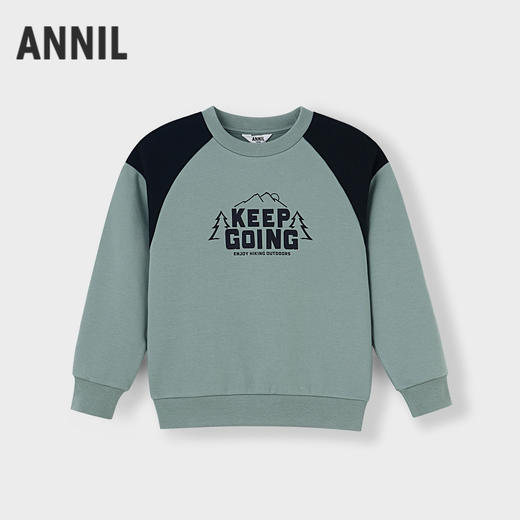 男童休闲长袖卫衣秋季新款安奈儿童装实体店同款AB431523 商品图1