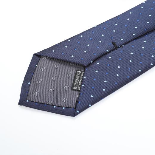 【礼盒款&简约波点】罗蒙8厘米拉链领带婚礼婚庆时尚通勤男士领带 商品图6
