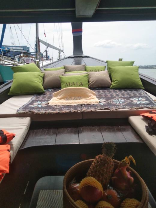 【普吉包船豪华网红长尾船Mata半日游】饮料|小吃软饮|新鲜椰子时令水果|浮潜|网红打卡点拍照|1-6人 商品图2