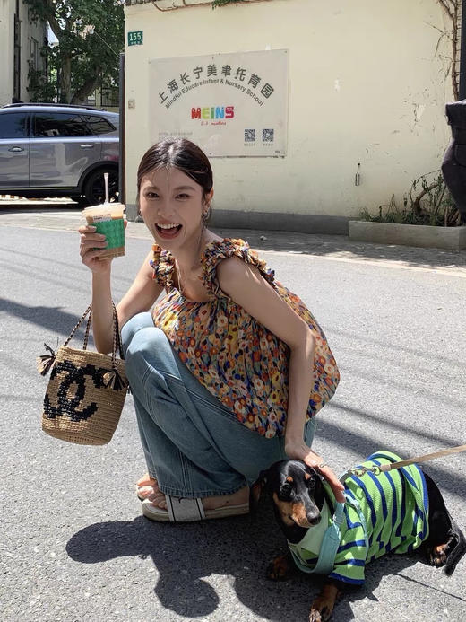 张贝碎花上衣 商品图5