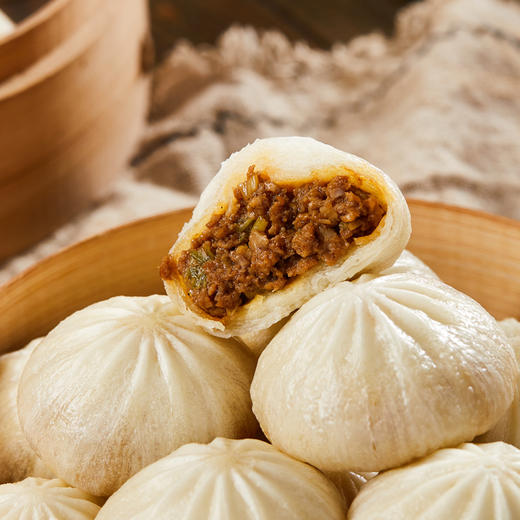 【拍1发8，顺丰发货】汇柒鲜牛肉小笼包250g，匆忙早晨也要营养早餐，老面发酵，无多余添加，吃的更放心，“蒸”的很香，“微波”很快，无需解冻，加热即食，拍1发8，到手80个~ 商品图6