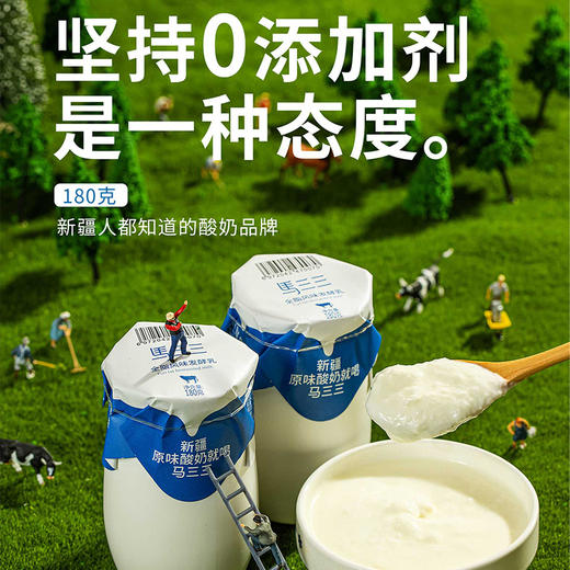 新鲜日期【新疆酸奶-原味 /无糖/西梅/树莓】原味无添加，来自天山的纯净奶源，喝出儿时味 商品图12