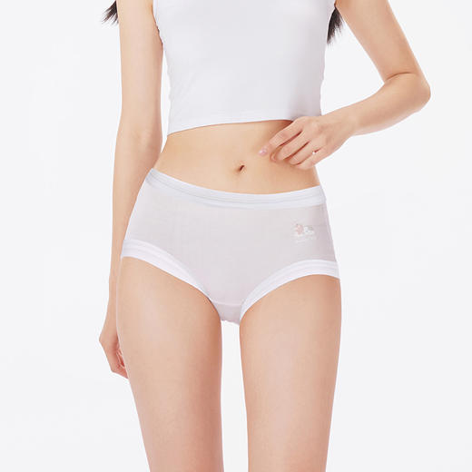 都市丽人内裤舒肤棉平角裤50支棉女士内裤LKT5K2 商品图1
