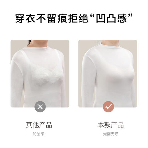 梦芭蒂抹胸防走光裸感无痕内衣女轻薄透气托胸防下垂收副乳文胸罩风月清欢 商品图7